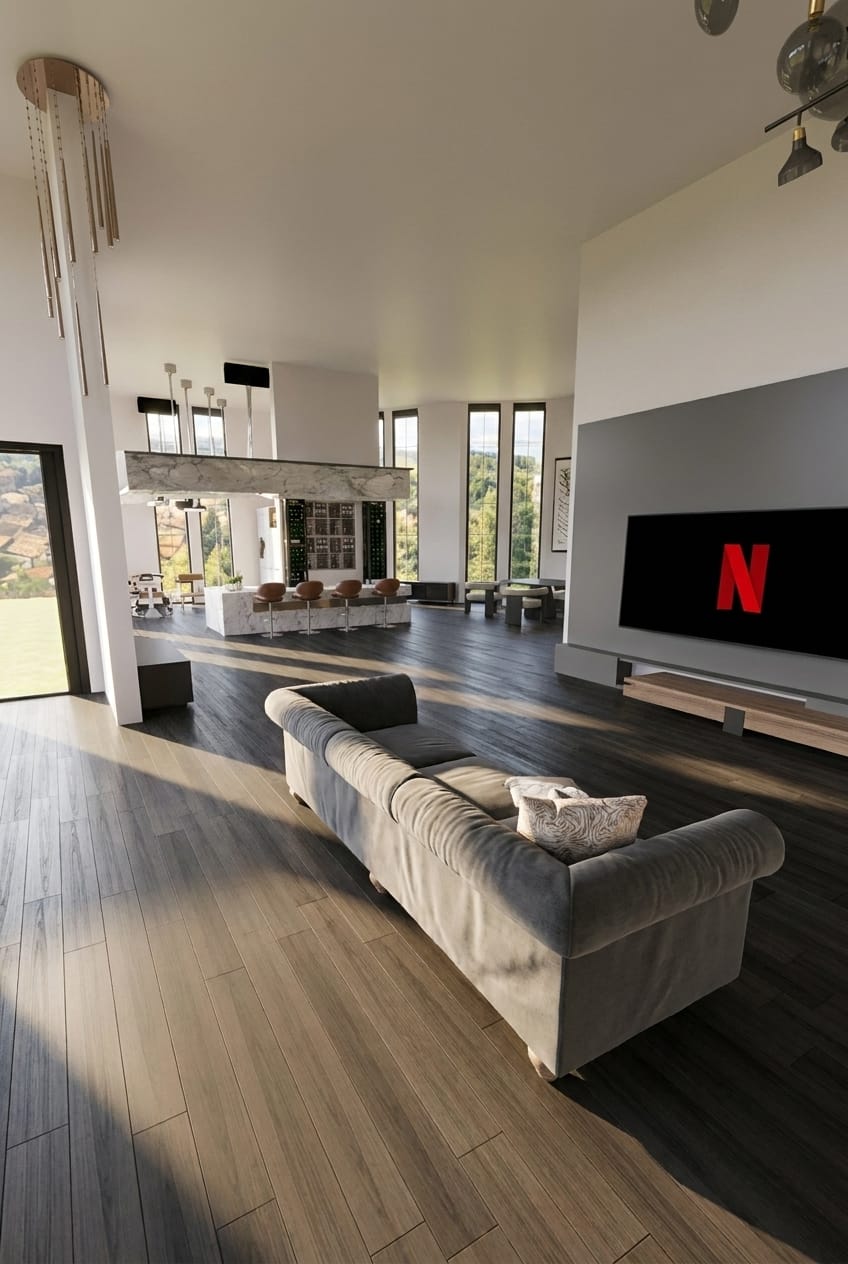 Contemporary living room