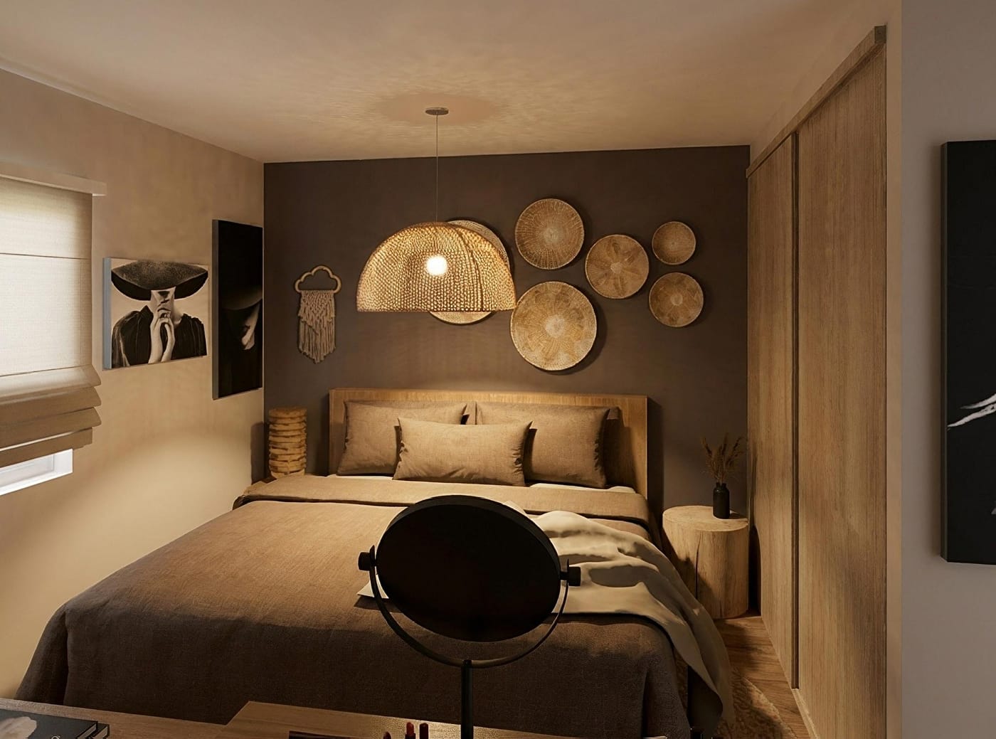 Boho bedroom