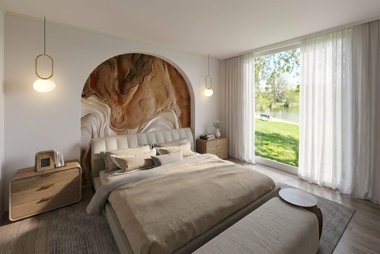 Scandinavian bedroom