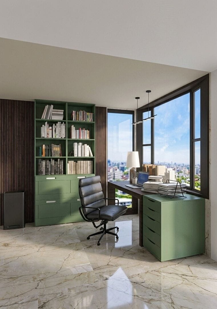 Traditional home office