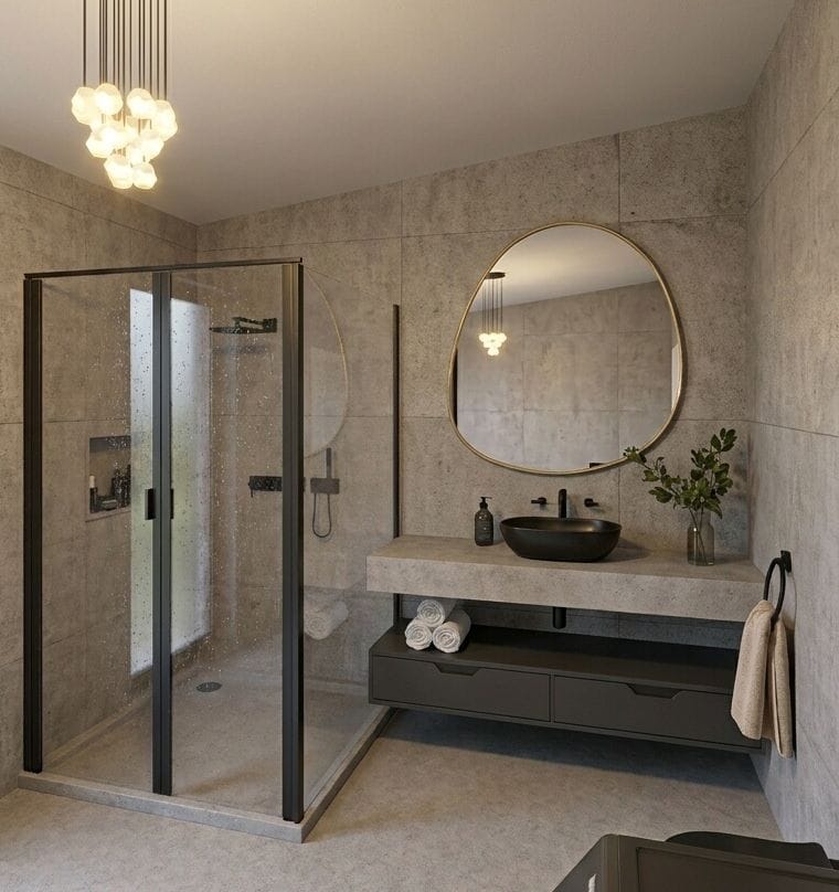 Contemporary bathroom
