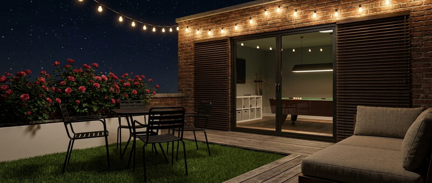 Traditional outdoor space