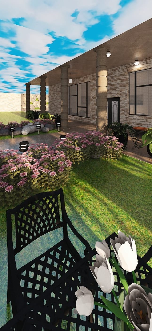 Traditional outdoor space