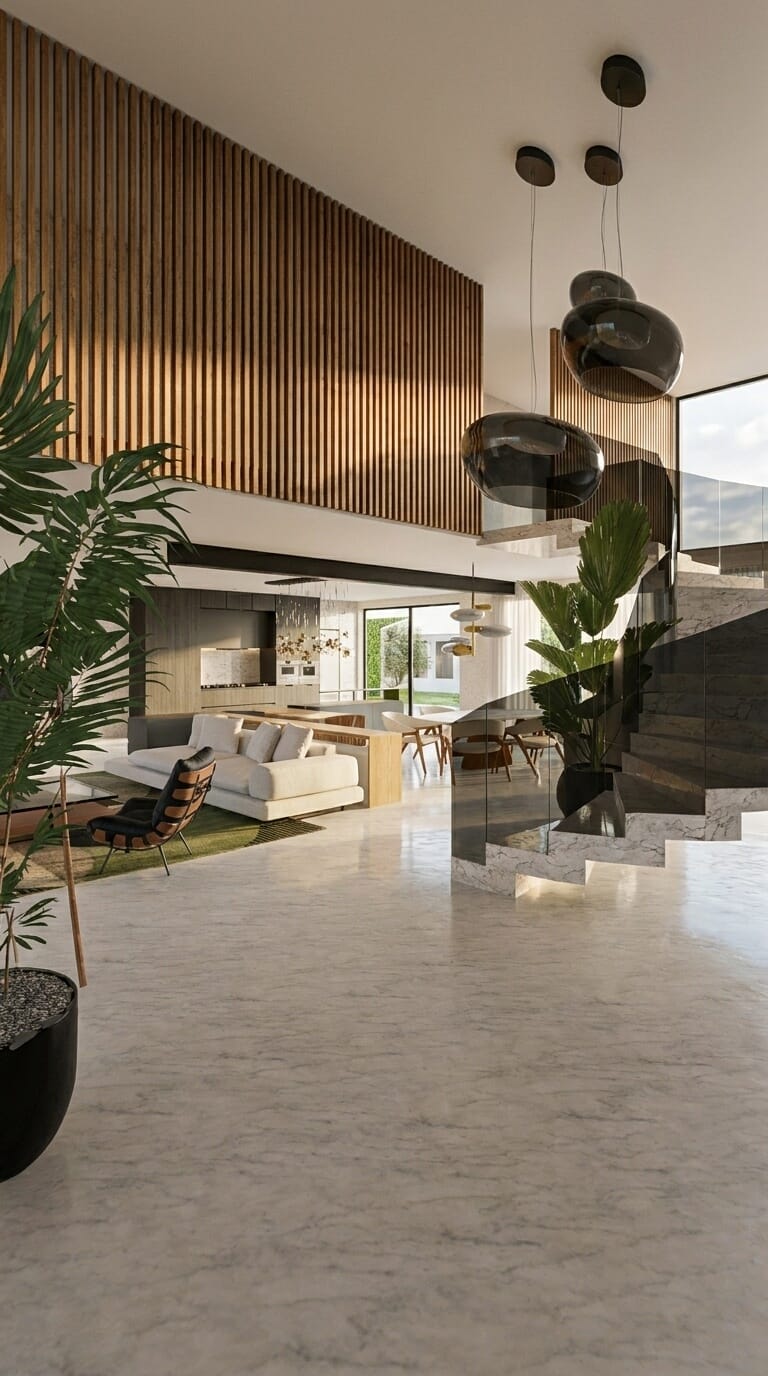 Mid-century floor plan