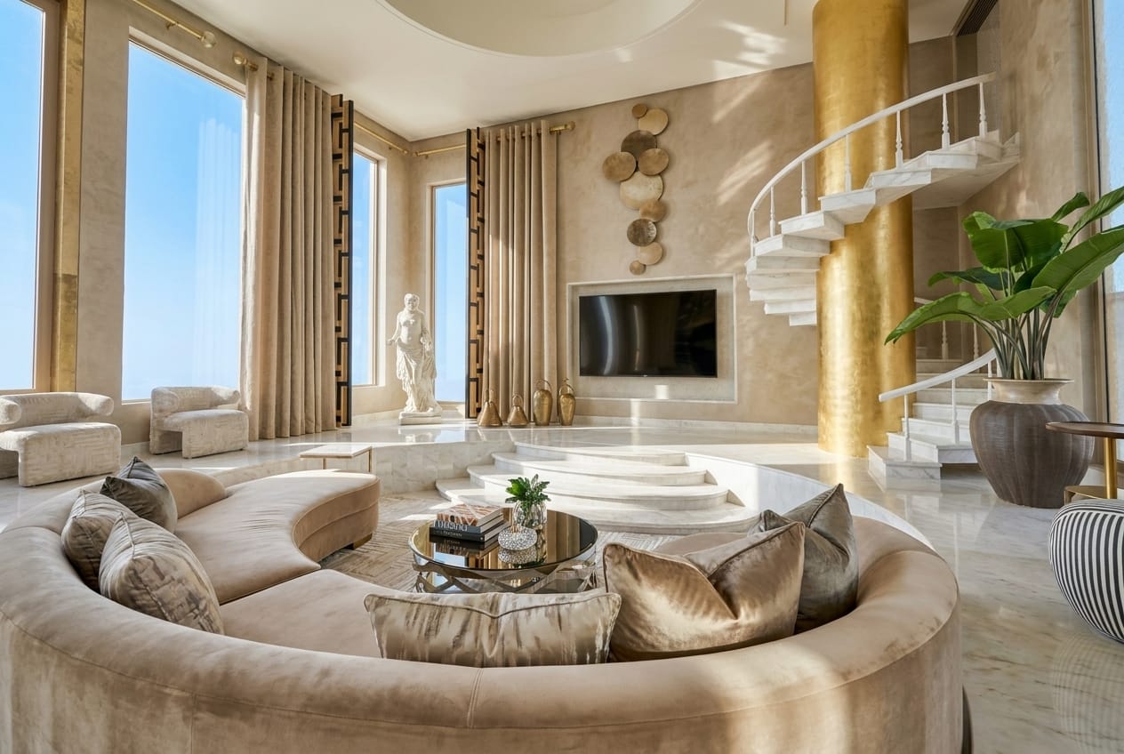 Traditional living room