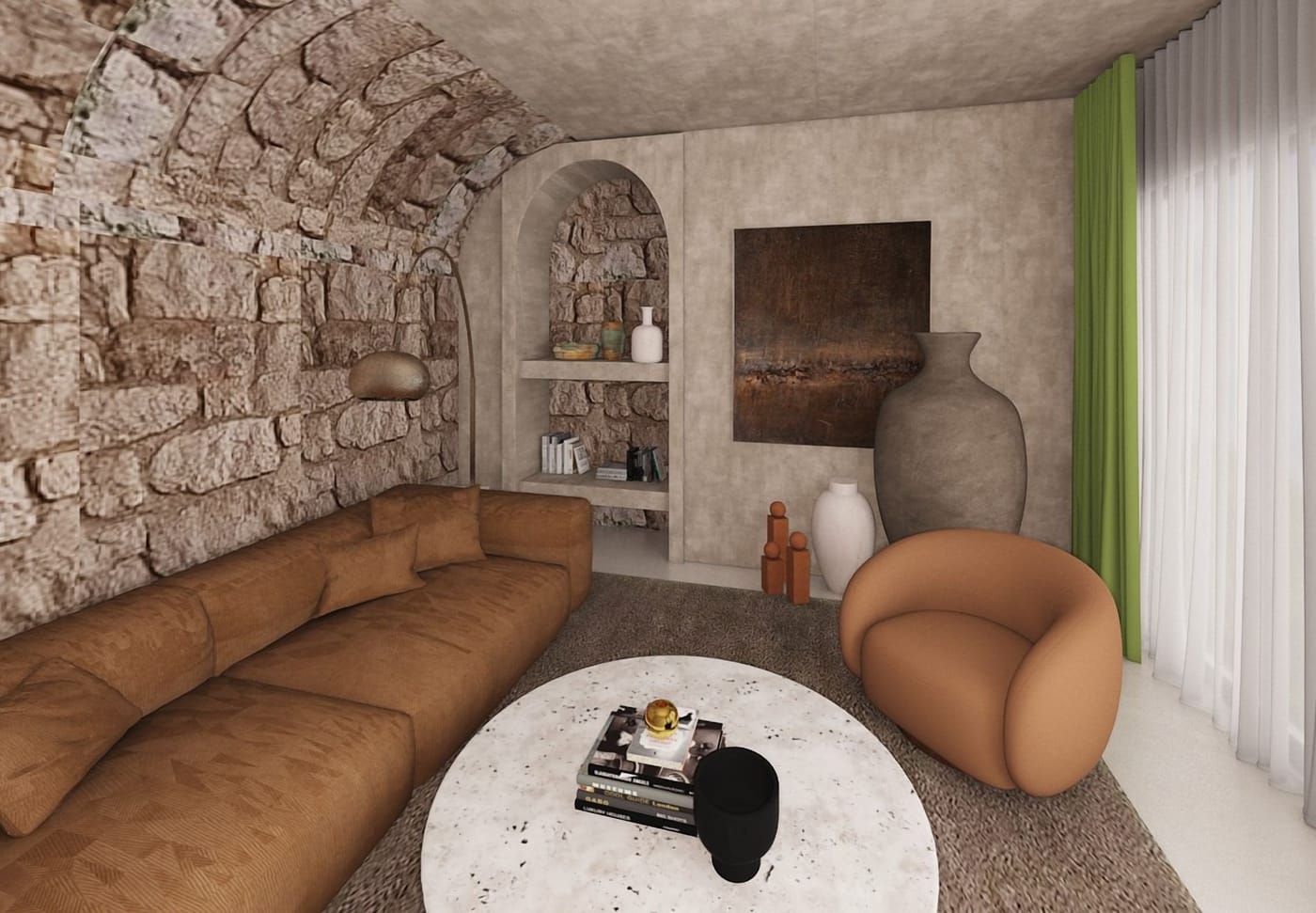Boho living room