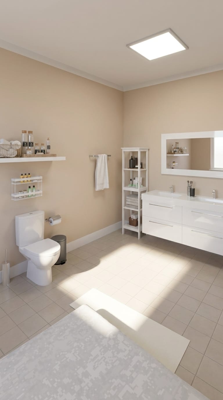 Mid-century bathroom