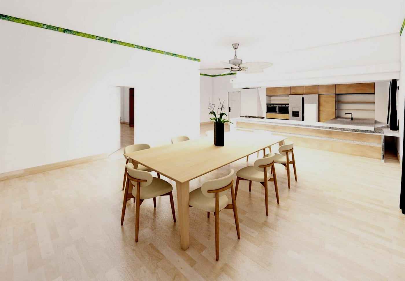 Scandinavian dining room