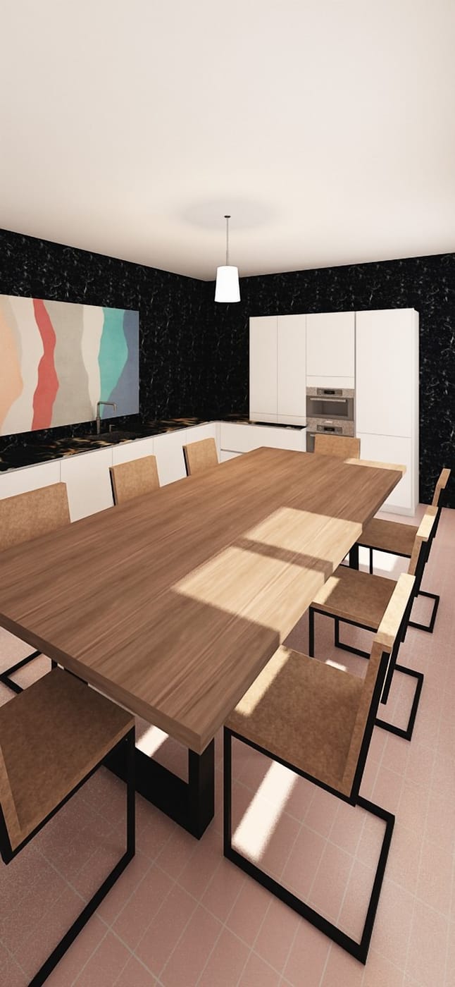 Mid-century kitchen