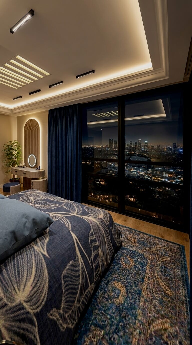 Contemporary bedroom