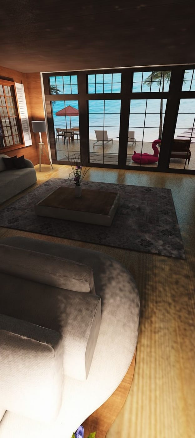 Traditional living room