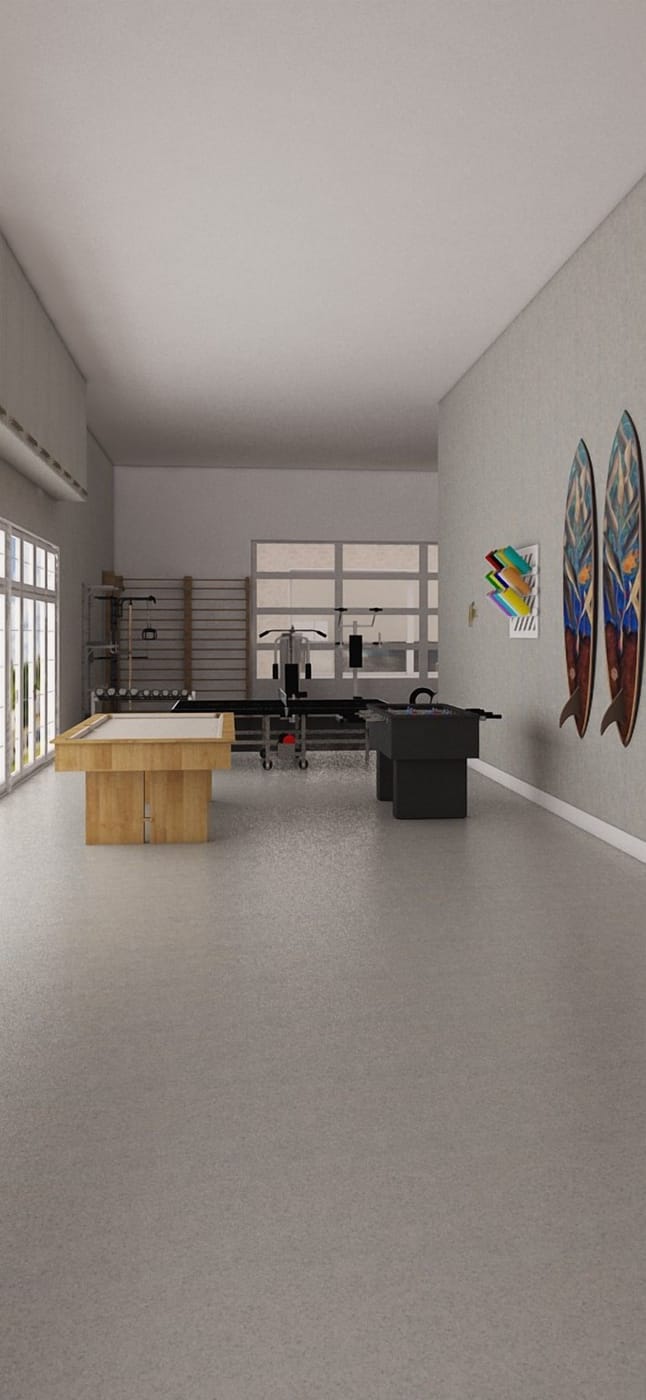 Industrial garage