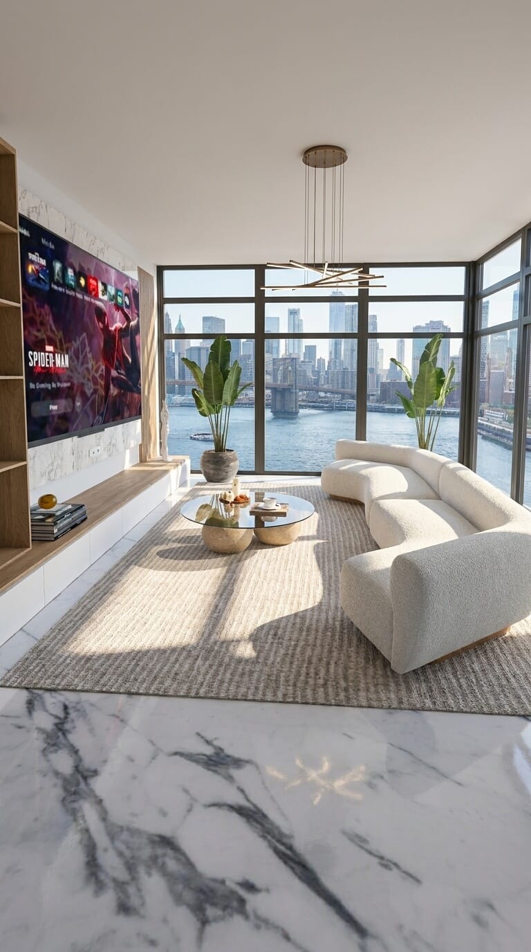 Contemporary living room