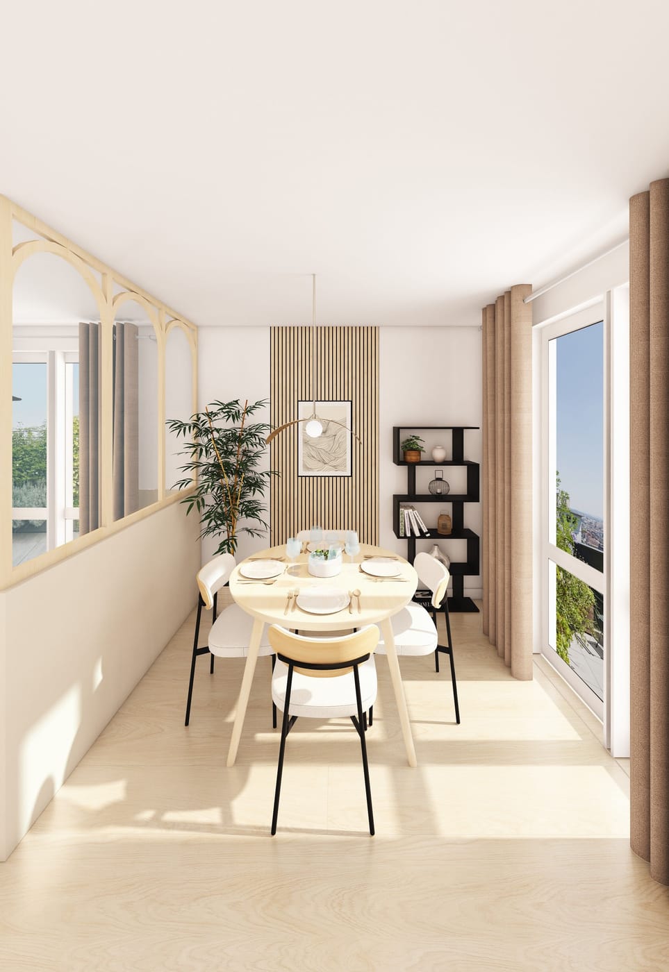 Scandinavian dining room