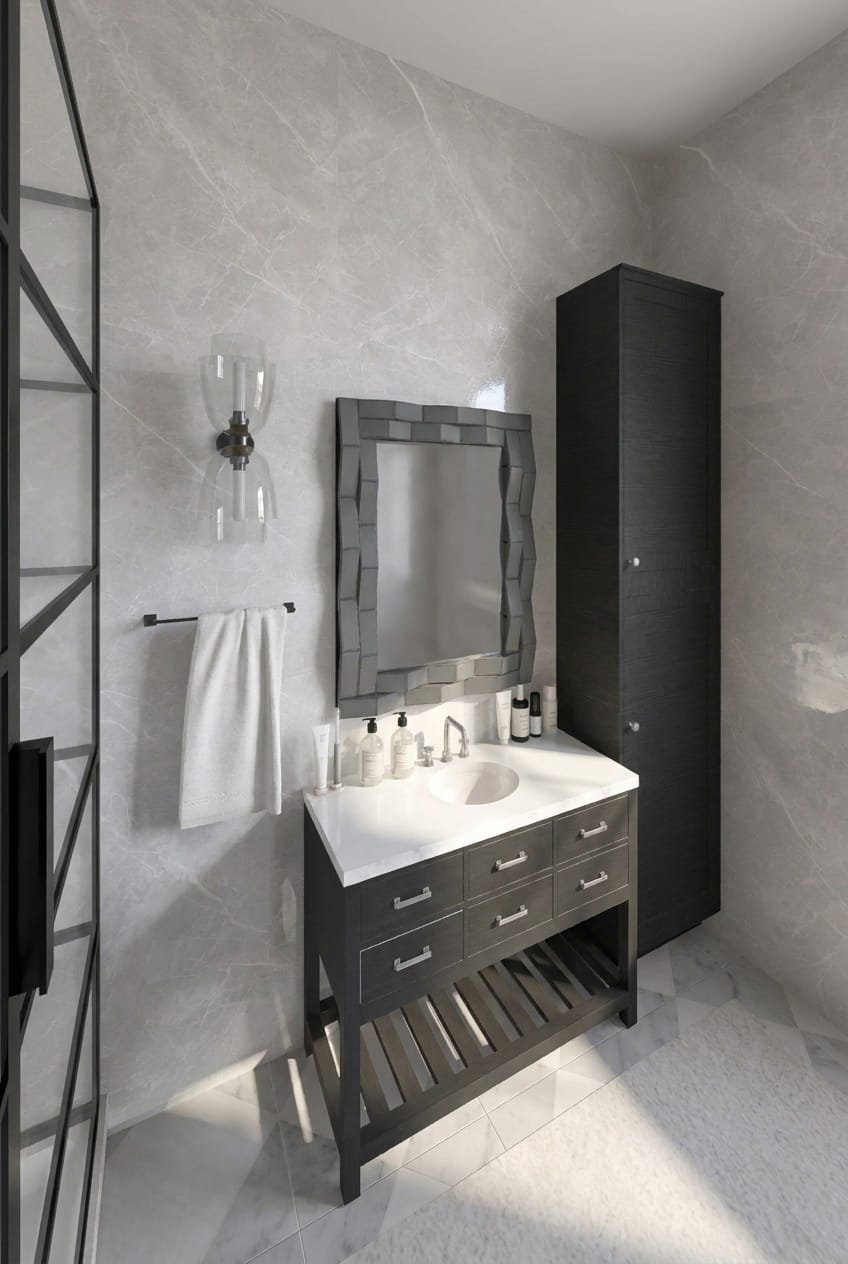 Traditional bathroom