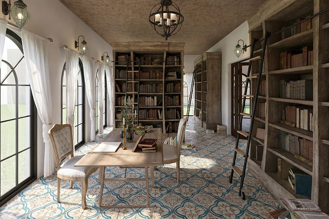 Traditional home office