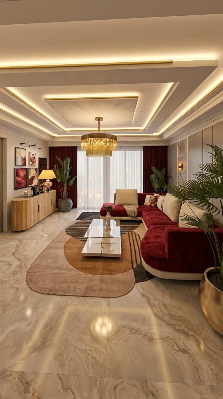 Contemporary living room