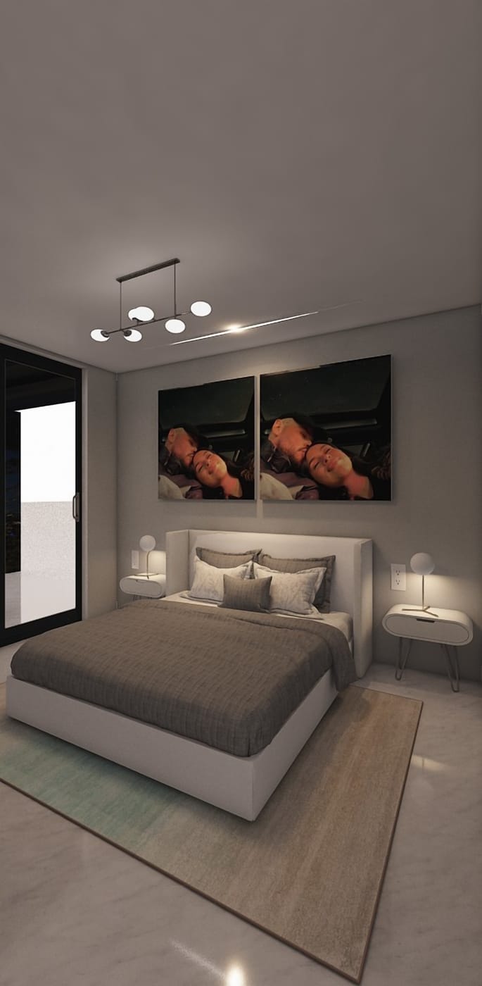 Contemporary floor plan