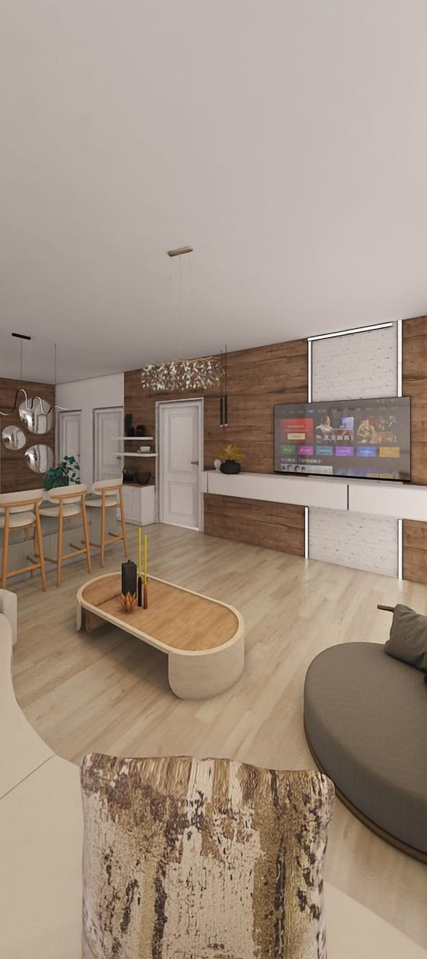 Contemporary living room