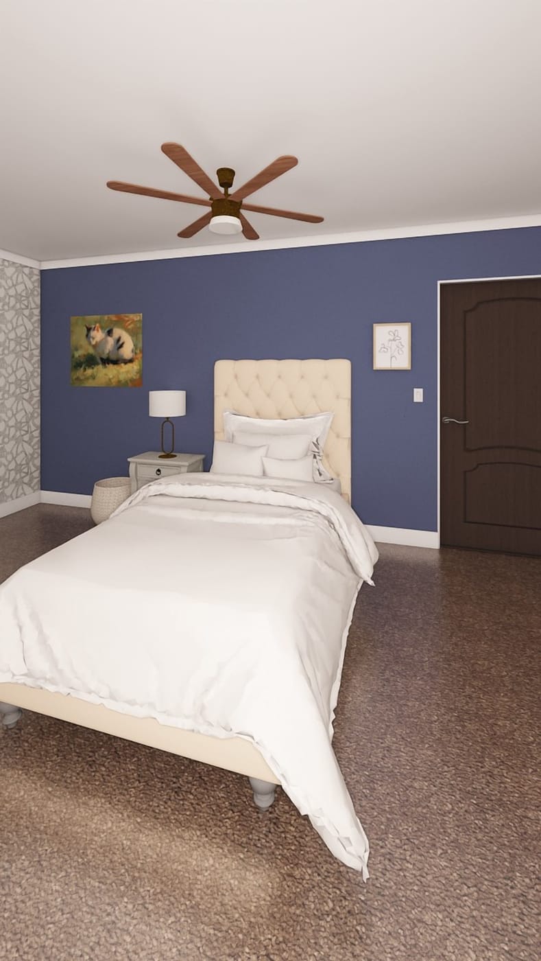 Traditional bedroom