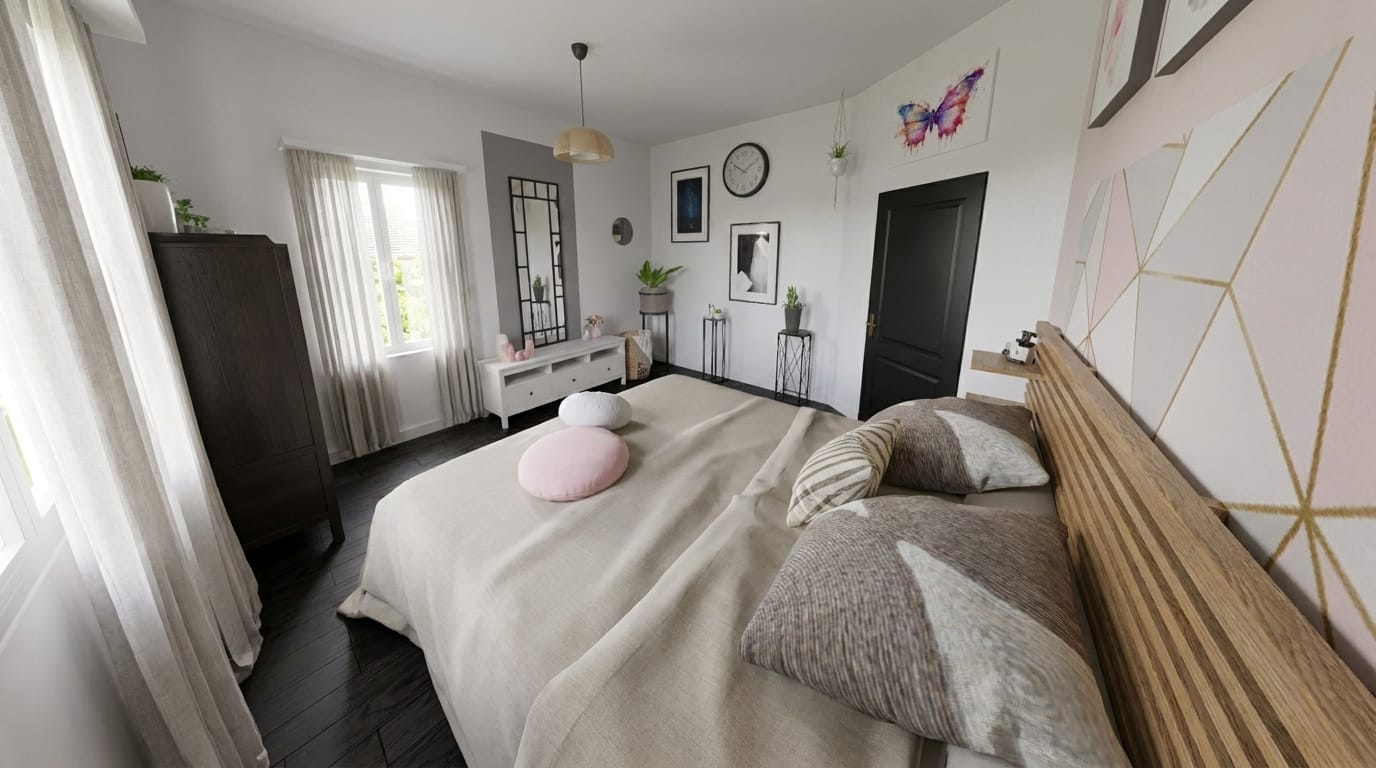 Scandinavian bedroom