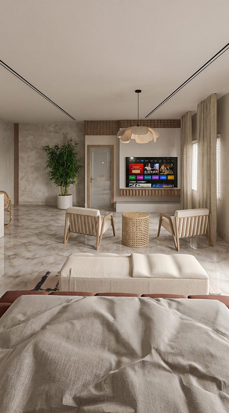 Traditional living room