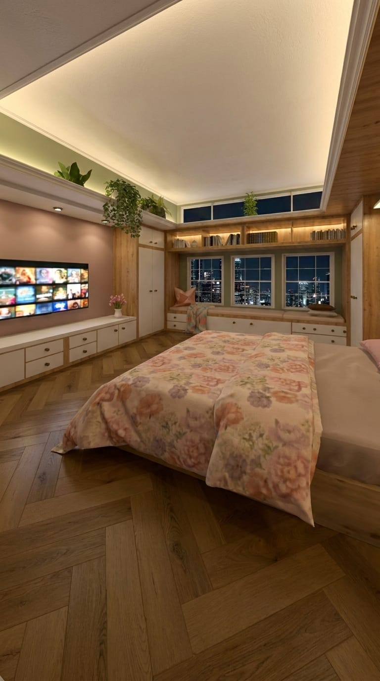 Scandinavian bedroom