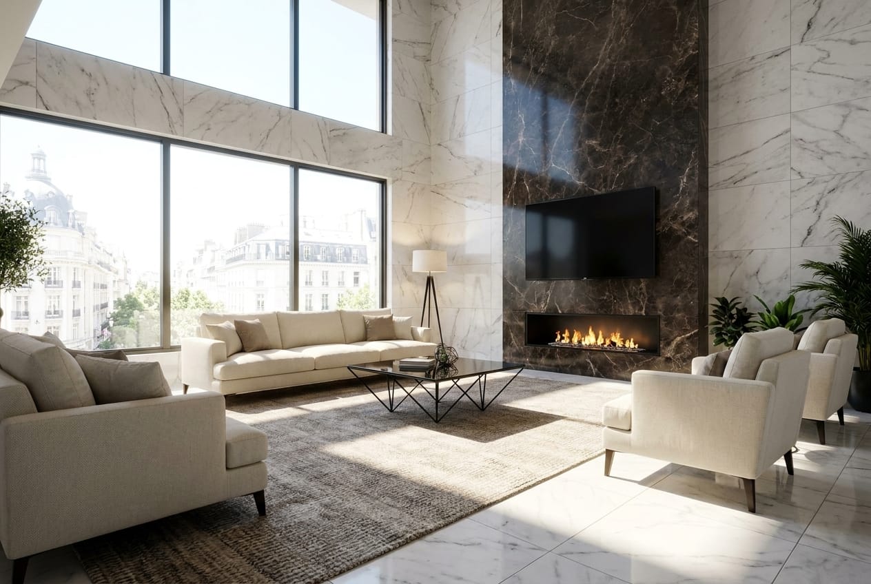 Contemporary living room