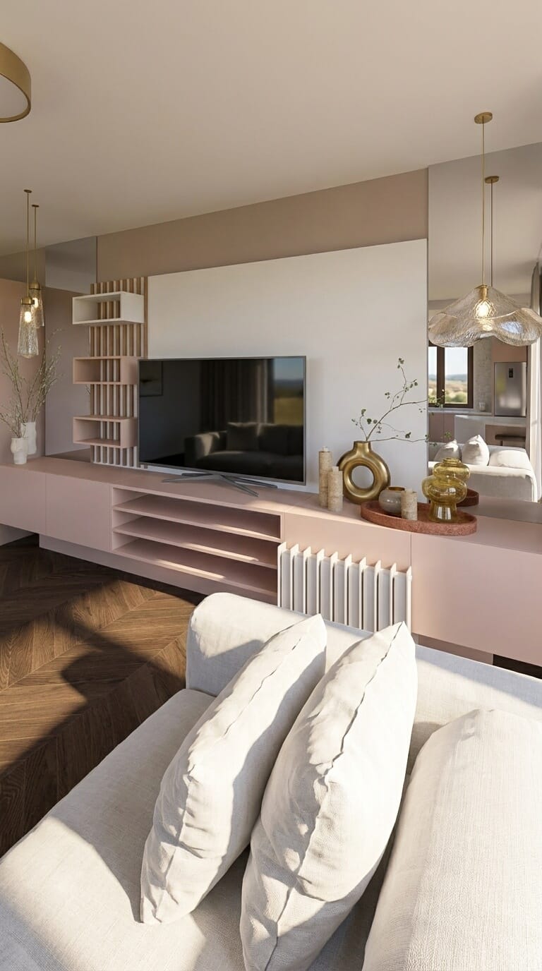 Mid-century living room