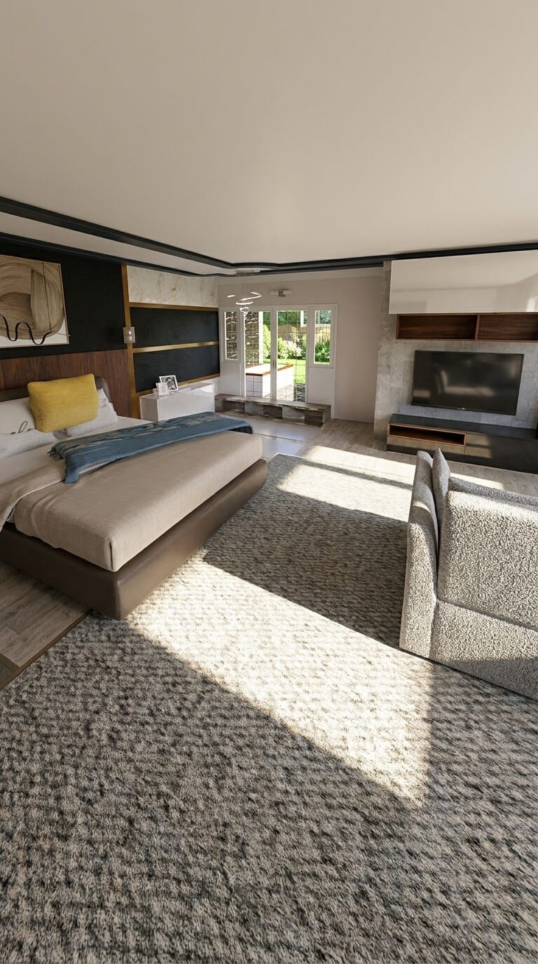 Traditional bedroom