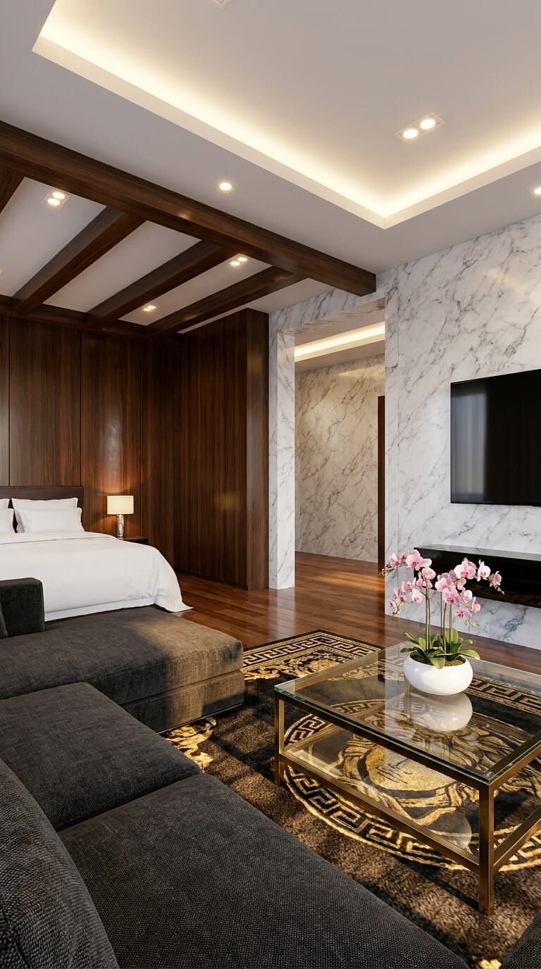 Contemporary bedroom