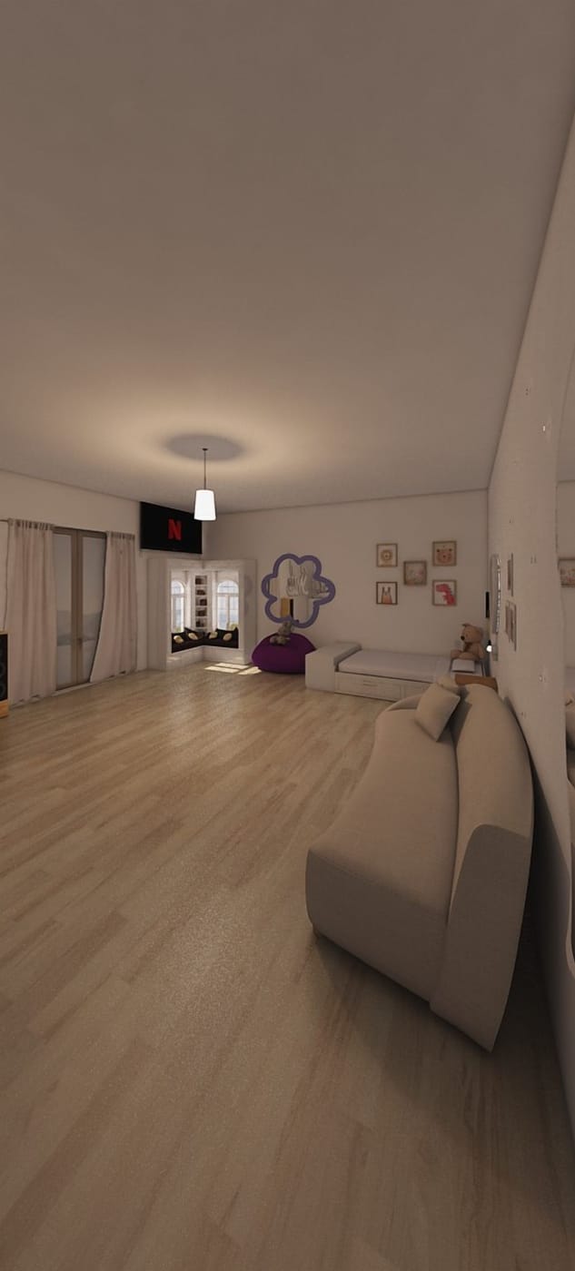 Traditional kids room