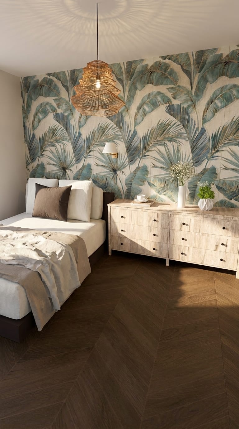 Tropical bedroom