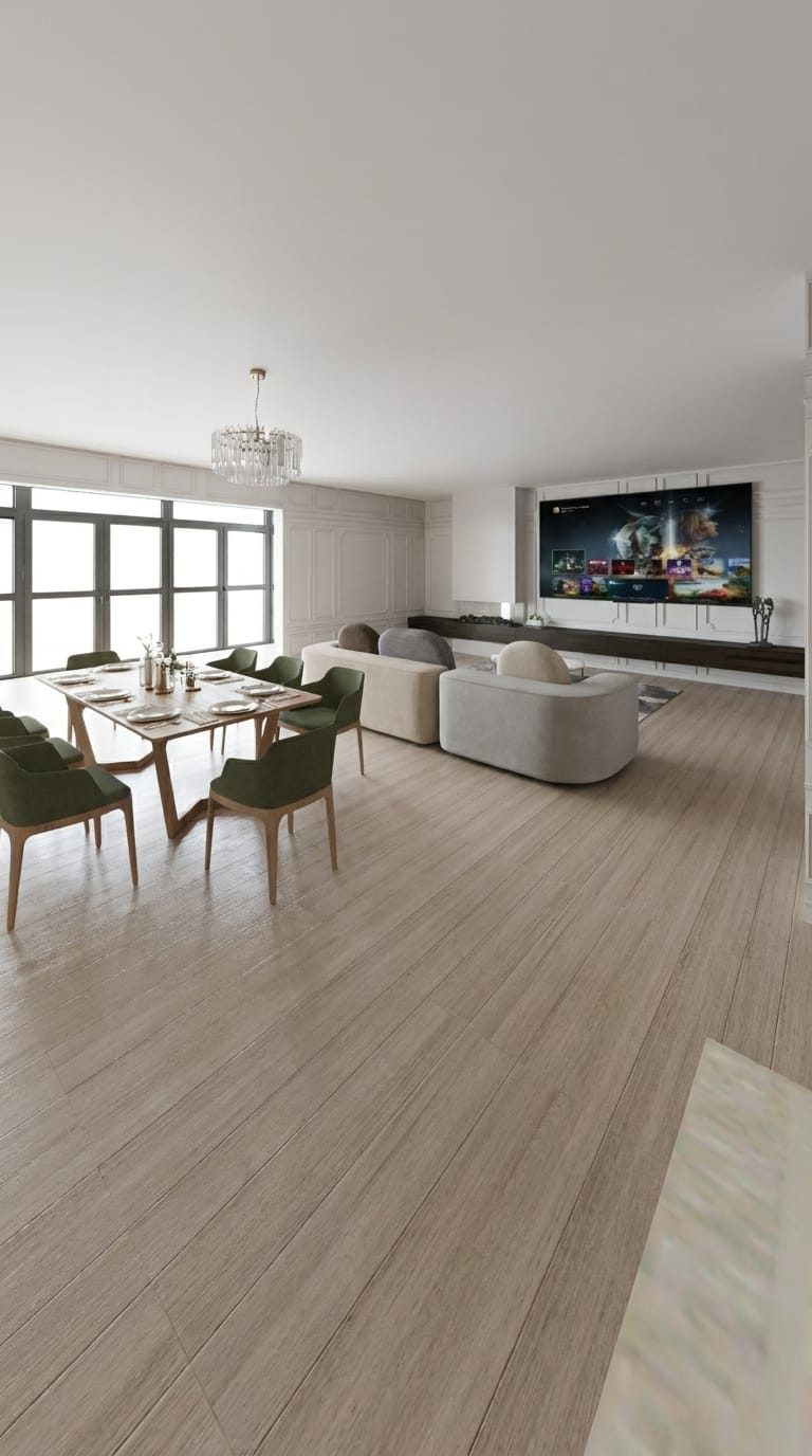 Traditional floor plan