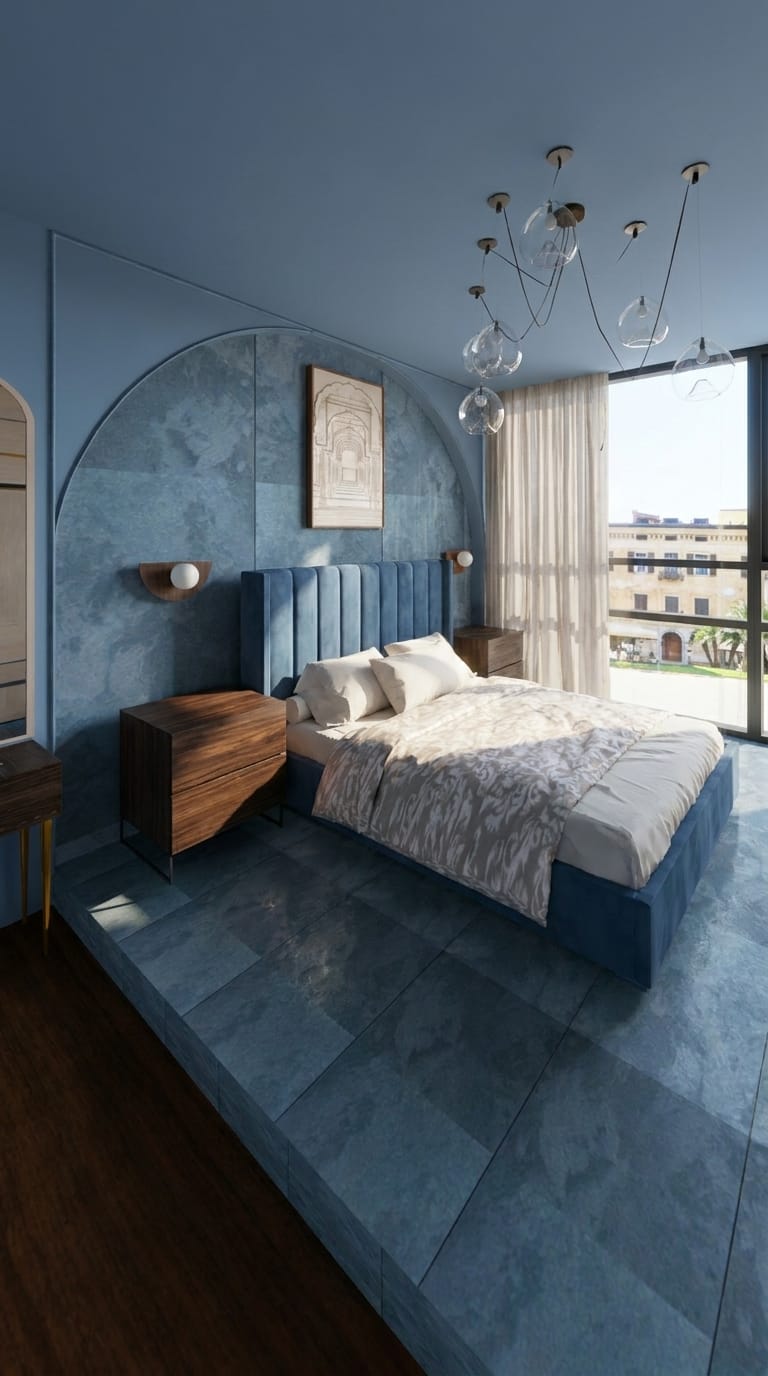 Mid-century bedroom