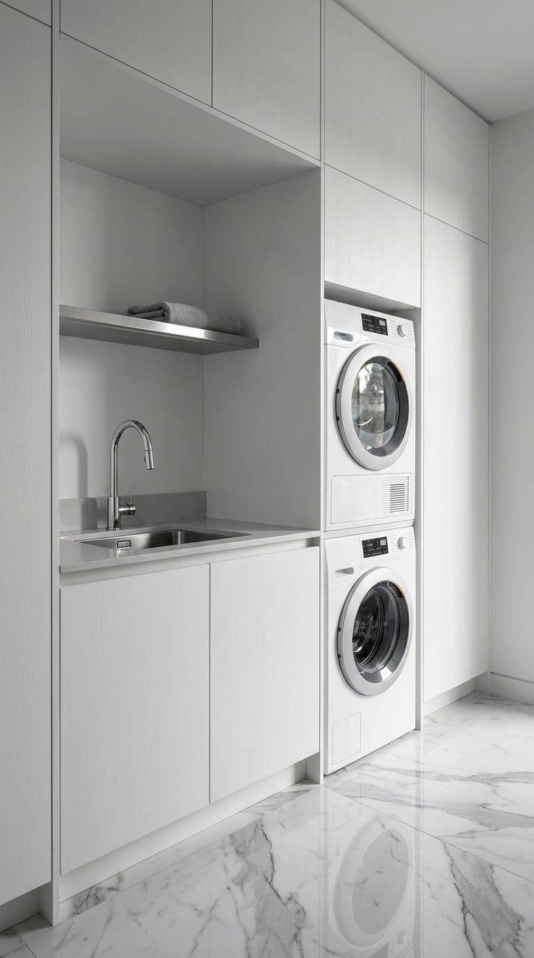 Mid-century laundry room