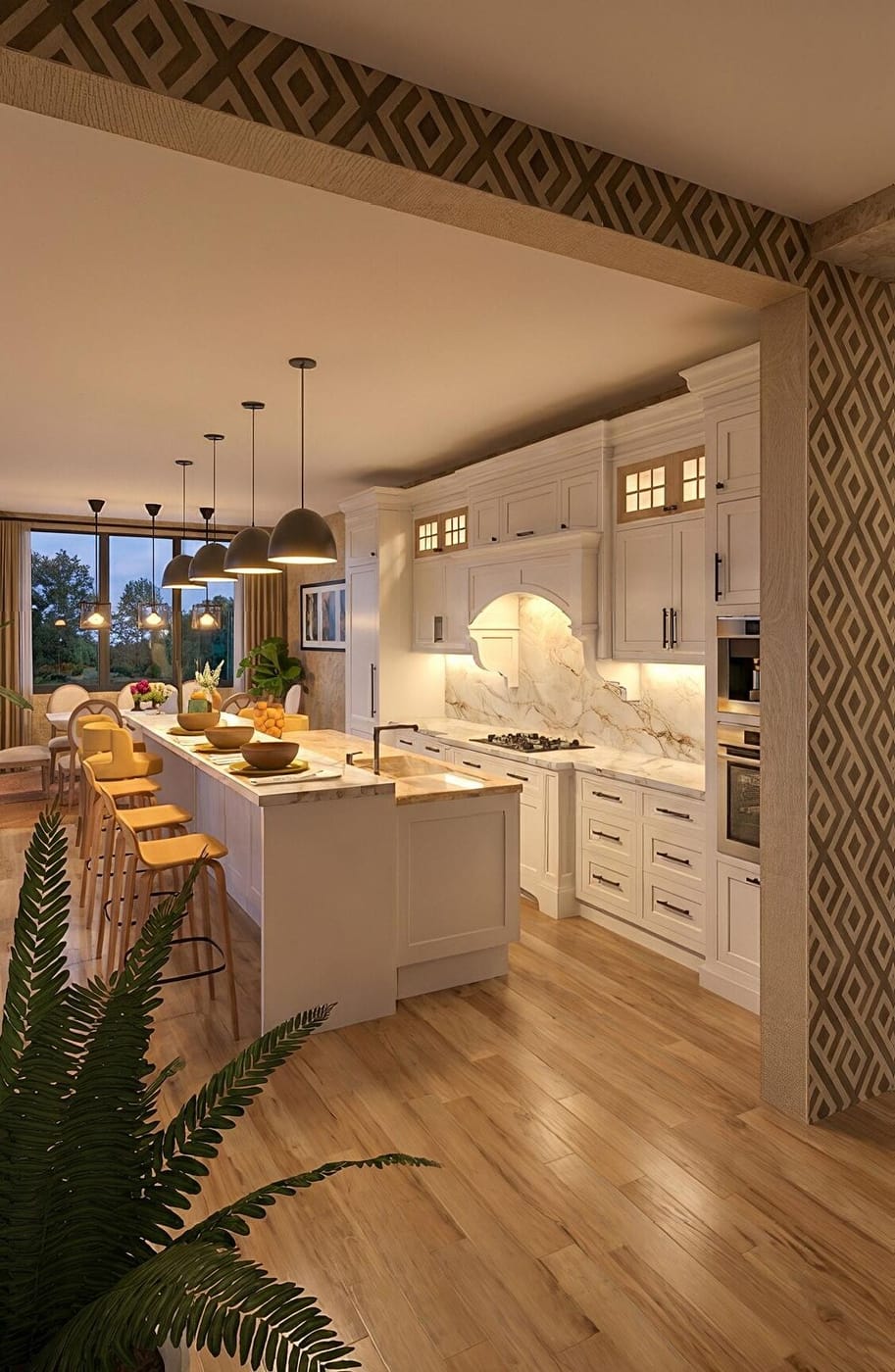 Traditional kitchen
