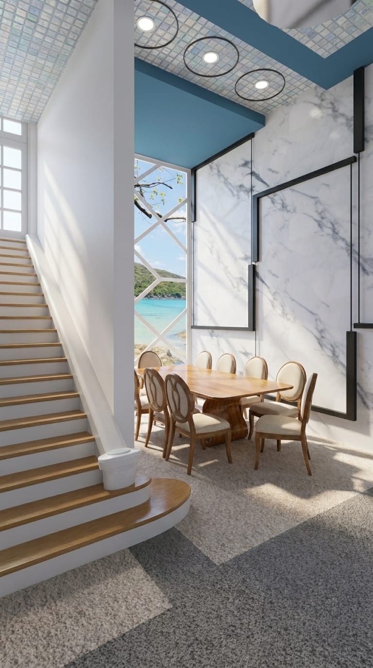 Contemporary dining room