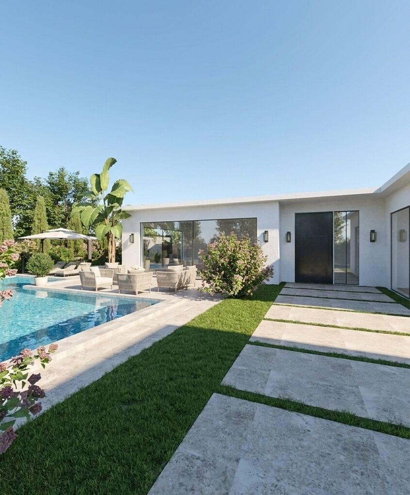 Traditional outdoor space