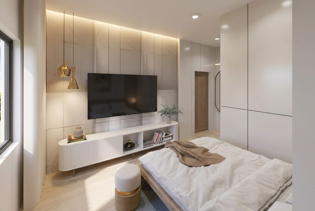Traditional bedroom
