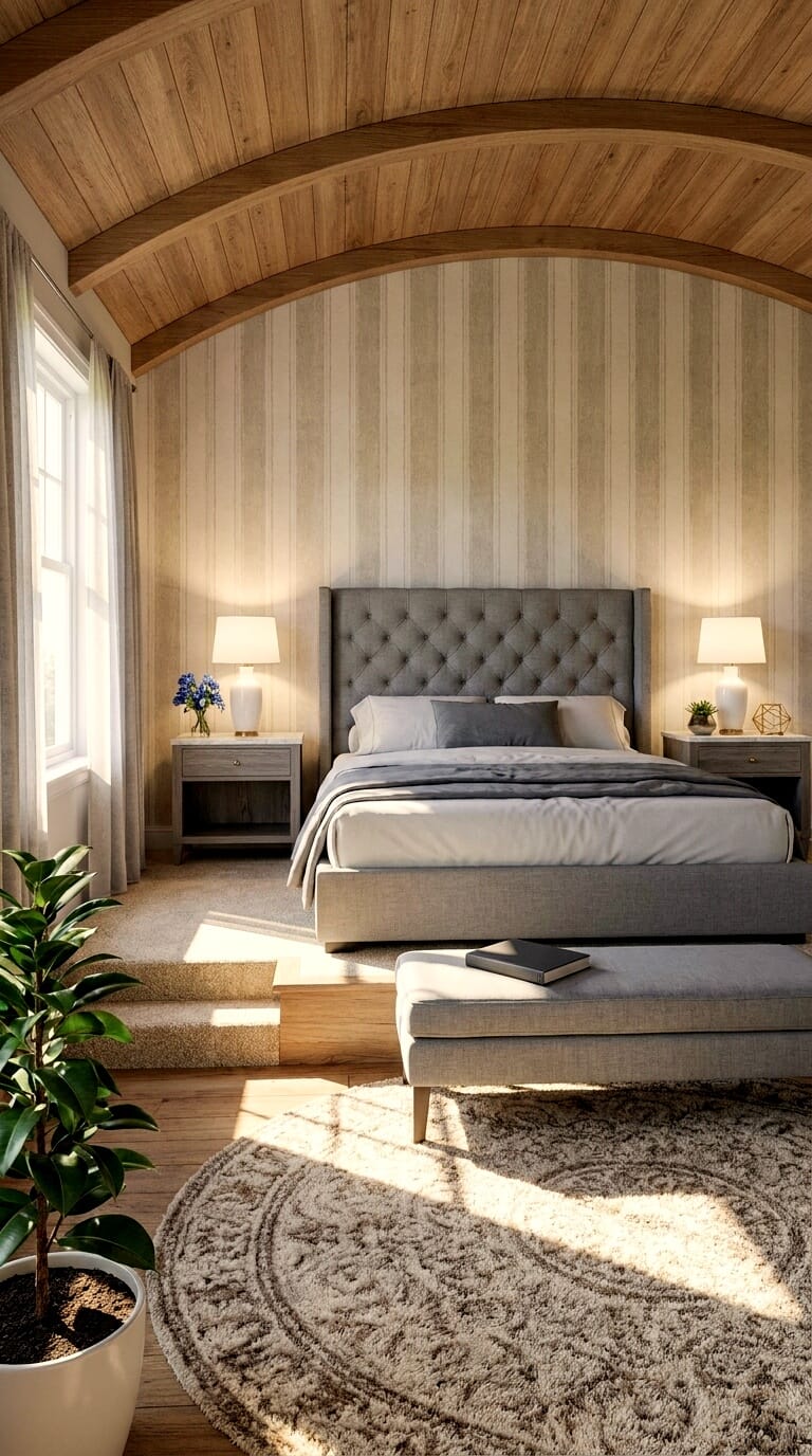 Mid-century bedroom