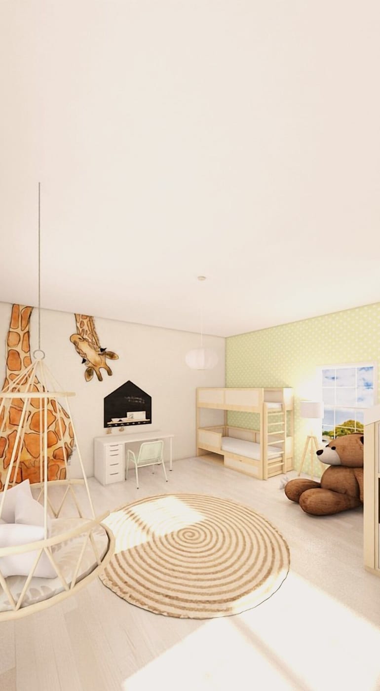 Traditional kids room