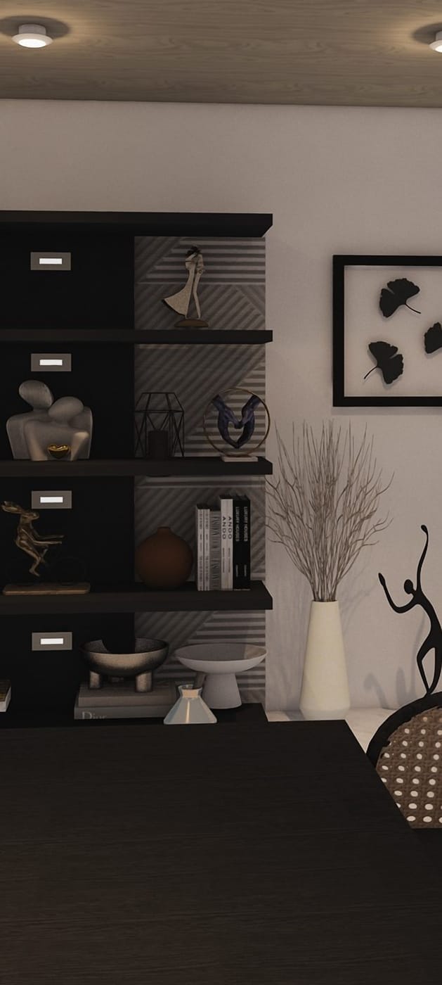Mid-century home office