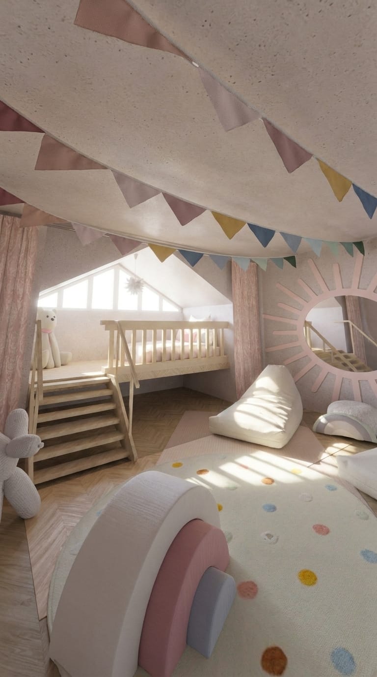 Traditional kids room