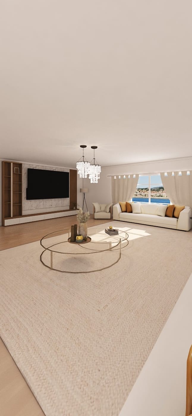 Contemporary living room
