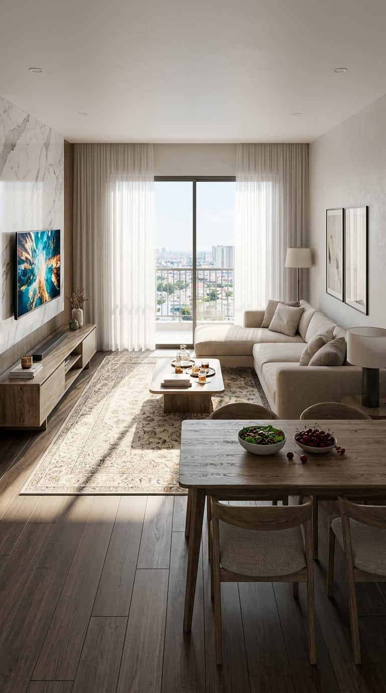 Contemporary living room