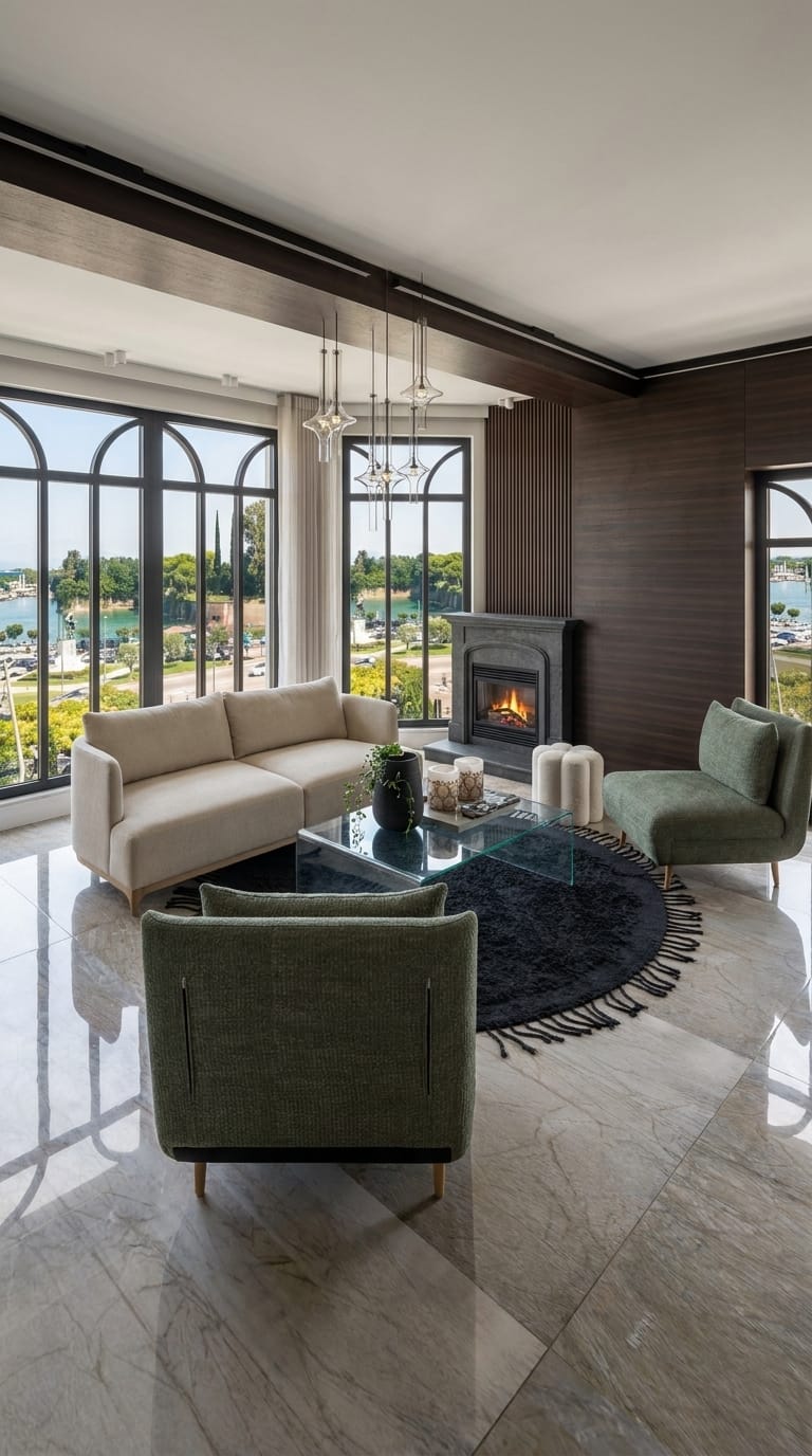 Contemporary living room