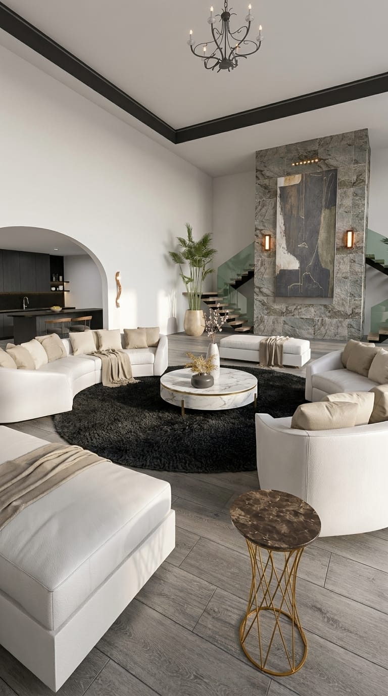 Traditional living room