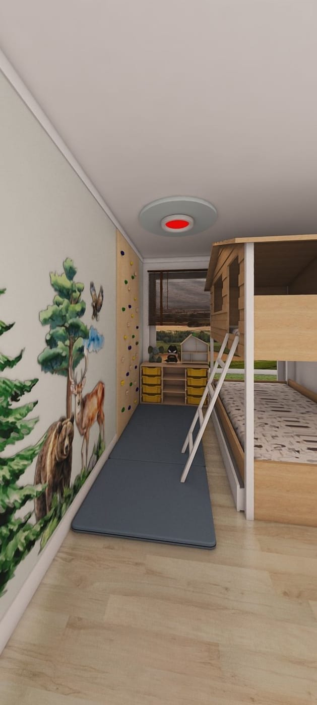 Scandinavian kids room