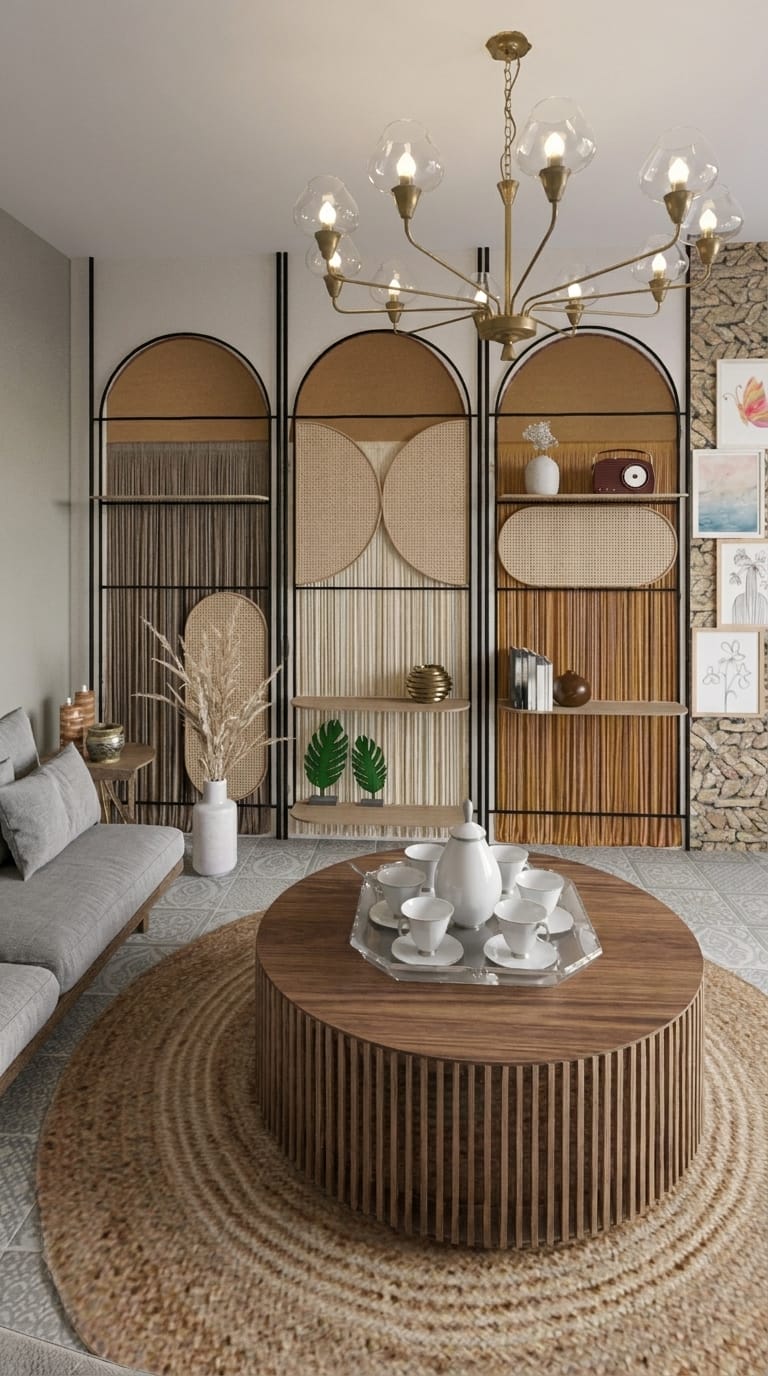 Boho living room